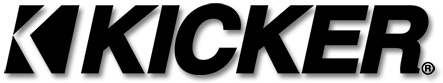 kicker-logo Kicker logo, representing Kicker subwoofers, speakers, and amplifiers known for bold bass performance.